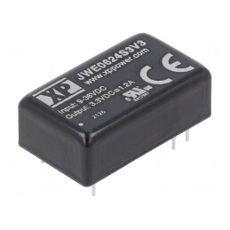 Convertor DC/DC 6W 9-36V la 3.3V 1.5A DIP16 | Electronic-mag.ro | Componente Electronice