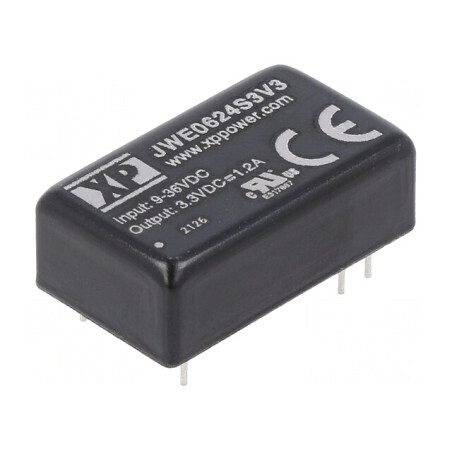 Convertor DC/DC 6W 9-36V la 3.3V 1.5A DIP16 | Electronic-mag.ro | Componente Electronice