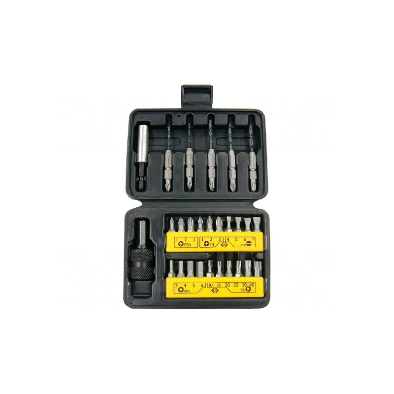 Kit Capete Șurubelniță 25mm 1/4 27 Bucăți | Electronic-mag.ro | Componente Electronice