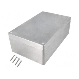 Carcasă aluminiu universală IP67 160x260x90.5mm | Electronic-mag.ro | Componente Electronice