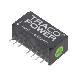 Convertor DC/DC 6W 18-75V la 12V/-12V SIP8 | Electronic-mag.ro | Componente Electronice