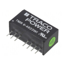 Convertor DC/DC 6W 18-75V la 15V/-15V SIP8 | Electronic-mag.ro | Componente Electronice