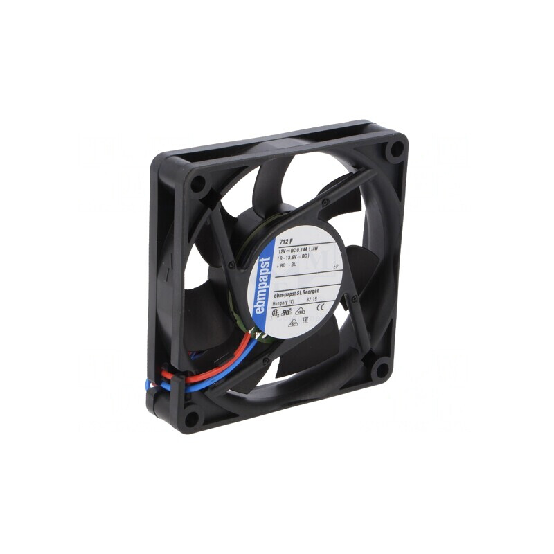 Ventilator axial DC 24V 70x70x15mm 44m3/h 38dBA | Electronic-mag.ro | Componente Electronice
