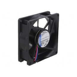 Ventilator axial 12V DC 80x80x25mm 69m3/h 32dBA cu bilă | Electronic-mag.ro | Componente Electronice