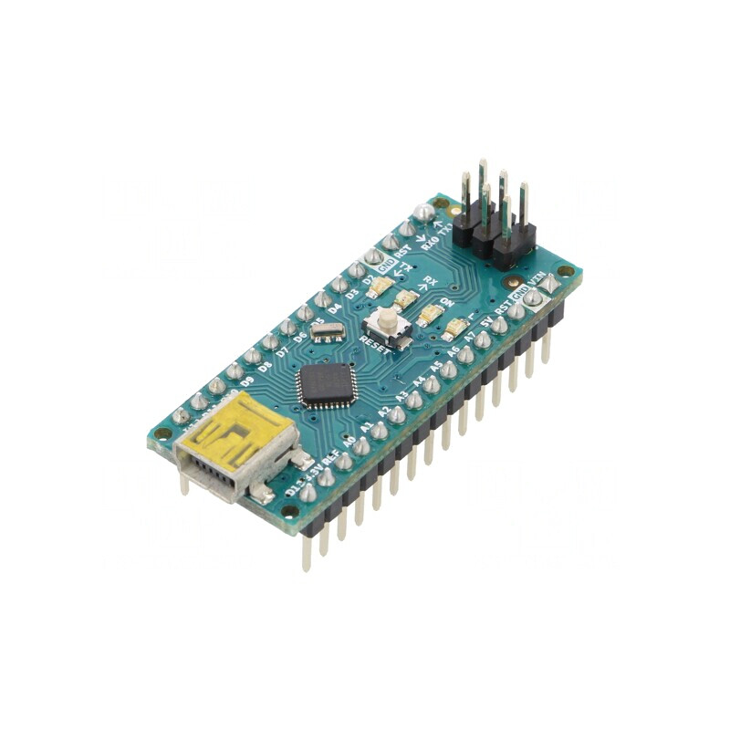 Arduino Nano ICSP USB B Mini 20MHz 3.3-5V UART | Electronic-mag.ro | Componente Electronice
