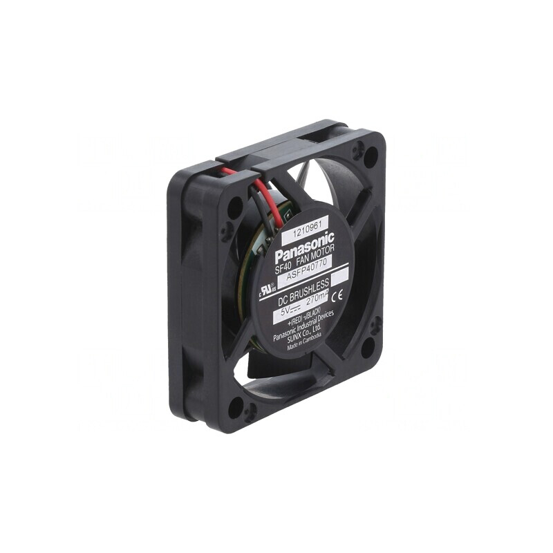 Ventilator axial DC 5V 40x40x10mm 11.4m3/h 29.5dBA cu bilă | Electronic-mag.ro | Componente Electronice