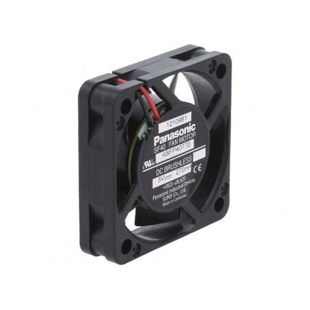 Ventilator axial DC 5V 40x40x10mm 11.4m3/h 29.5dBA cu bilă | Electronic-mag.ro | Componente Electronice