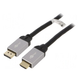 Cablu DisplayPort 1.2 la HDMI 2.0, 5m