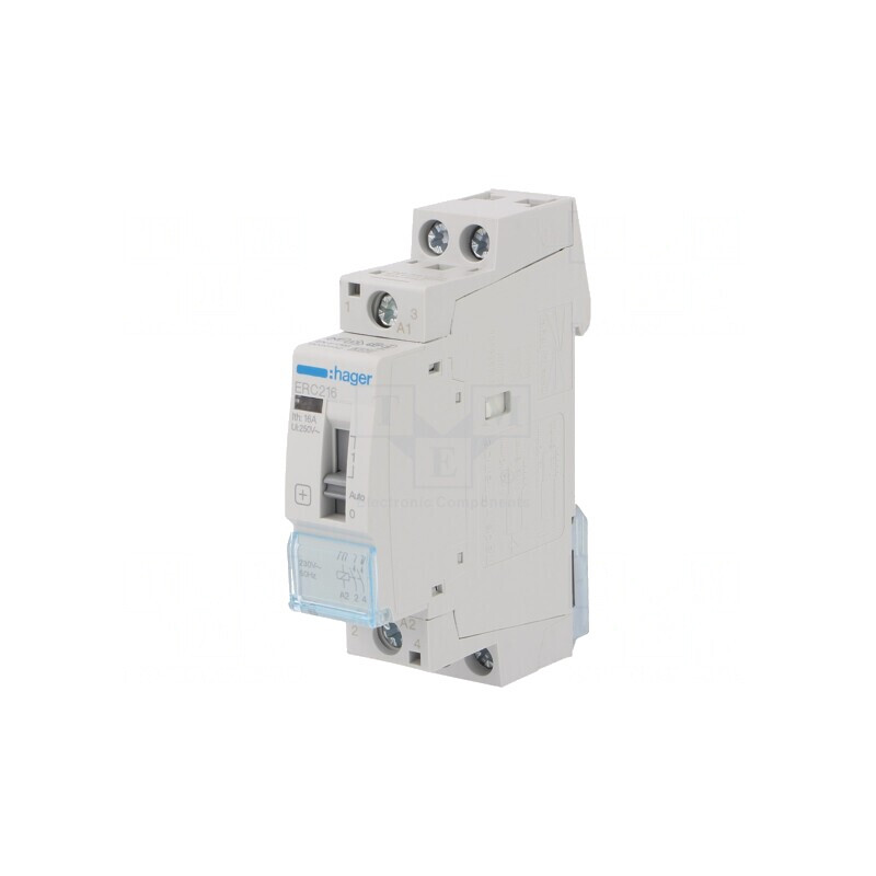 Releu Monostabil NO 2x16A Șină DIN ERC216 | Electronic-mag.ro | Componente Electronice
