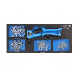 Set Mașină de Nituit Manuală 201 Bucăți | Electronic-mag.ro | Componente Electronice