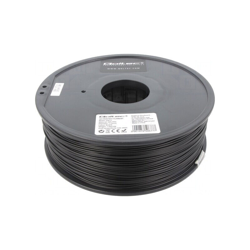 Filament ABS PRO 1,75mm Negru 1kg | Electronic-mag.ro | Componente Electronice Filament ABS PRO 1,75mm Negru 1kg | Electronic-mag.ro | Componente Electronice