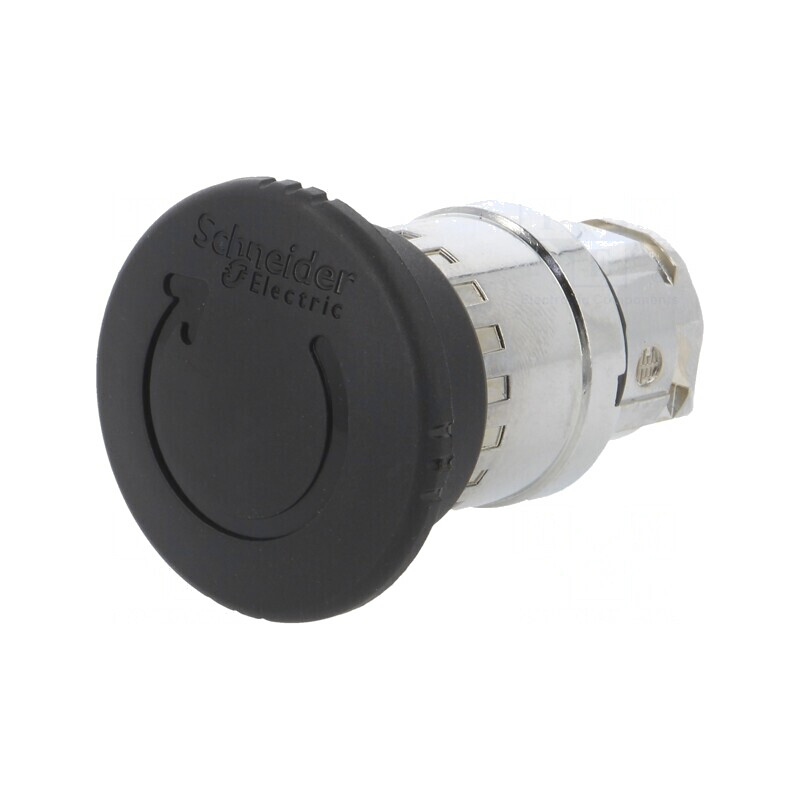 Comutator apăsare 22mm negru 2 poziții ZB4BS52 | Electronic-mag.ro | Componente Electronice