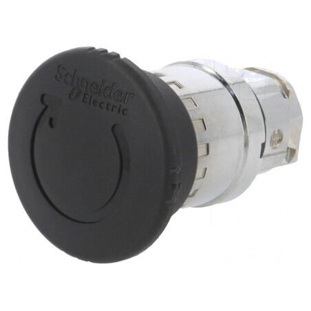 Comutator apăsare 22mm negru 2 poziții ZB4BS52 | Electronic-mag.ro | Componente Electronice
