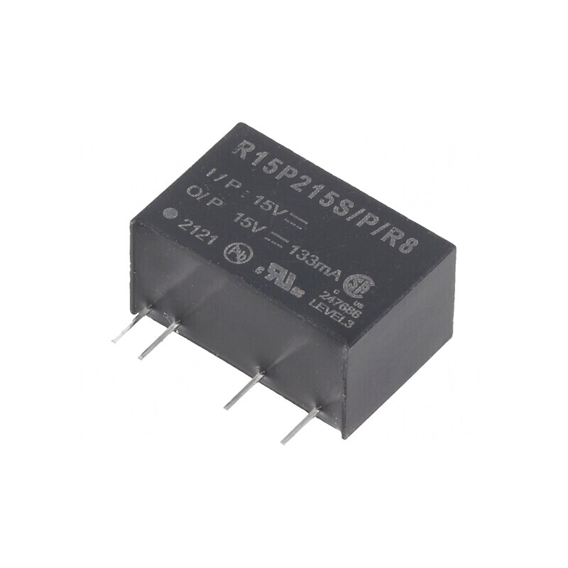 Convertor DC/DC 2W 15V 133mA | Electronic-mag.ro | Componente Electronice