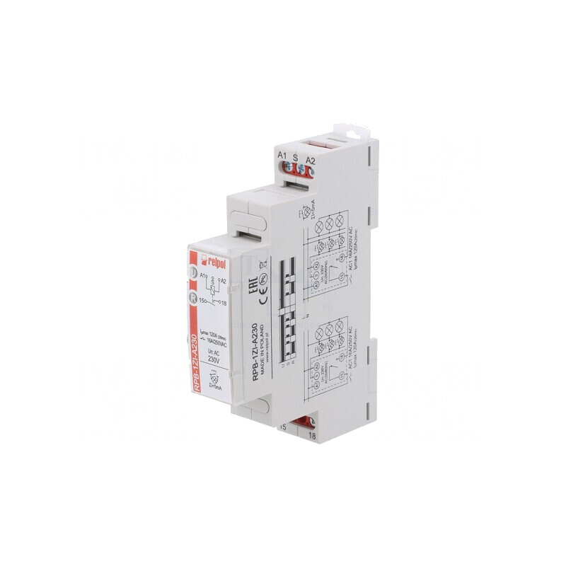 Releu Bistabil SPST-NO 16A RPB-1ZI-A230 | Electronic-mag.ro | Componente Electronice