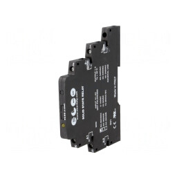 Releu Intermediar SPST-NO 5-10VDC 6A pentru Șină DIN | Electronic-mag.ro | Componente Electronice