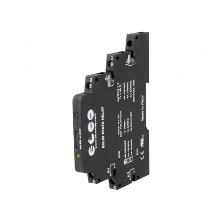 Releu Intermediar SPST-NO 5-10VDC 6A pentru Șină DIN | Electronic-mag.ro | Componente Electronice
