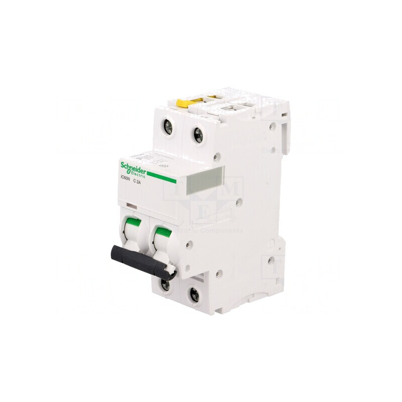Întrerupător de Supracurent 2A 2P 400VAC C | Electronic-mag.ro | Componente Electronice