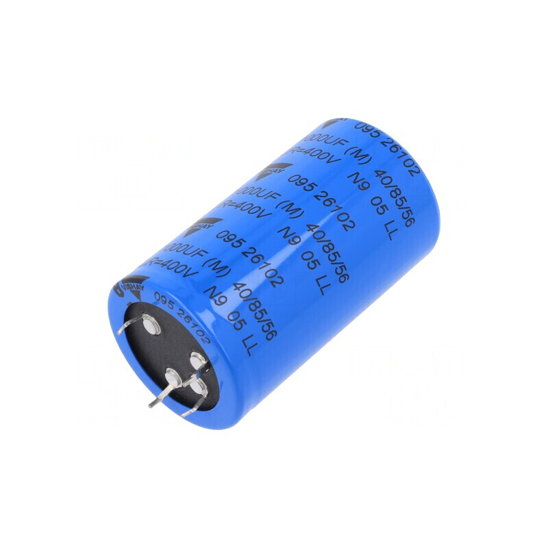 Condensator electrolitic SNAP-IN 1mF 400VDC Ø40x70mm ±20% | Electronic-mag.ro | Componente Electronice