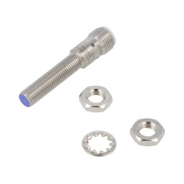 Senzor Inductiv PNP NO 0-2mm 10-30VDC M8 IP67 100mA | Electronic-mag.ro | Componente Electronice