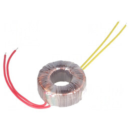 Transformator toroidal 40VA 230V 24V 1.67A cu cabluri | Electronic-mag.ro | Componente Electronice