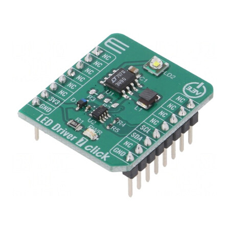 LED Driver 7 Click Board Prototyping Module | Electronic-mag.ro | Componente Electronice