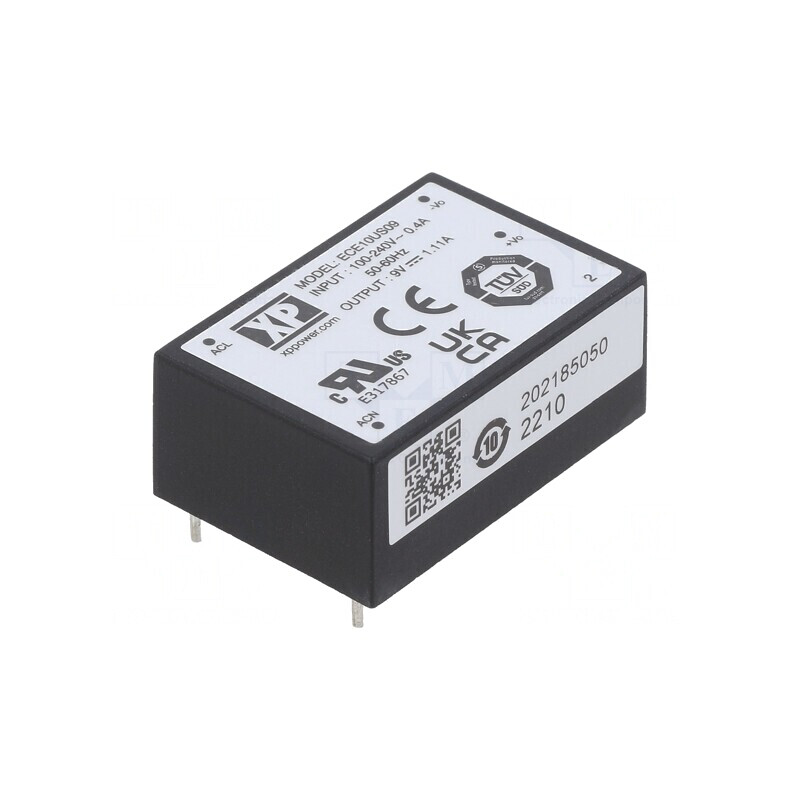 Convertor AC/DC 10W 9VDC ECE10US09 | Electronic-mag.ro | Componente Electronice