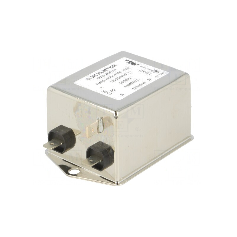 Filtru Anti-Interferențe 250VAC 16A 1mA 1 Pol | Electronic-mag.ro | Componente Electronice