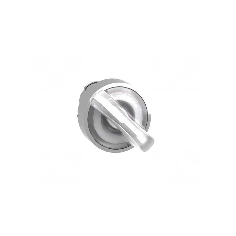 Comutator Rotativ 22mm cu LED Alb IP66 | Electronic-mag.ro | Componente Electronice
