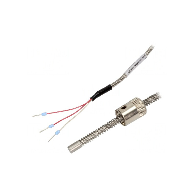Senzor de Temperatură Pt100 100Ω Clasa A 0-400°C cu Cablu | Electronic-mag.ro | Componente Electronice Senzor de Temperatură Pt100 100Ω Clasa A 0-400°C cu Cablu | Electronic-mag.ro | Componente Electronice