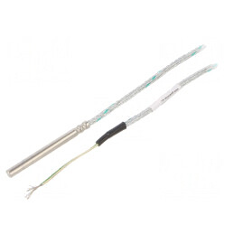 Senzor Temperatură Termocuplu K cu Izolație Fibra de Sticlă | Electronic-mag.ro | Componente Electronice