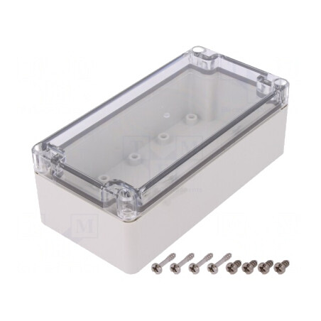 Carcasă universală gri 80x160x55mm IK08 | Electronic-mag.ro | Componente Electronice