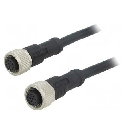 Cablu Senzori și Automatizări M12-M12 1m | Electronic-mag.ro | Componente Electronice
