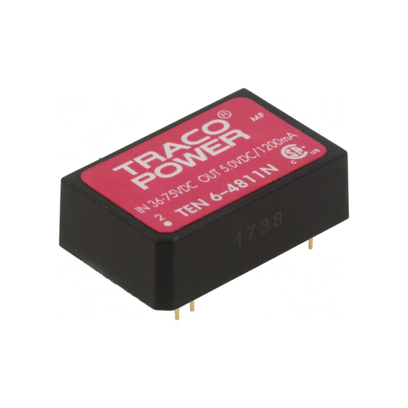 Convertor DC/DC 6W 36-75V la 5V 1200mA DIP24 | Electronic-mag.ro | Componente Electronice Convertor DC/DC 6W 36-75V la 5V 1200mA DIP24 | Electronic-mag.ro | Componente Electronice