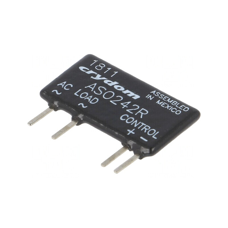 Releu Semiconductor 1-fazat ASO242R 4-10VDC 2A 12-280VAC | Electronic-mag.ro | Componente Electronice