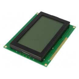 Afișaj LCD Grafic 128x64 STN Negative 93x70mm | Electronic-mag.ro | Componente Electronice