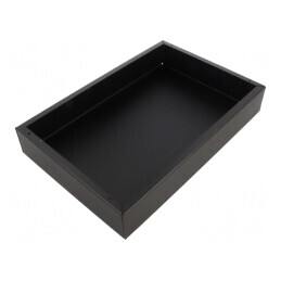 Carcasă Oțel Neagră 203x305x51mm | Electronic-mag.ro | Componente Electronice