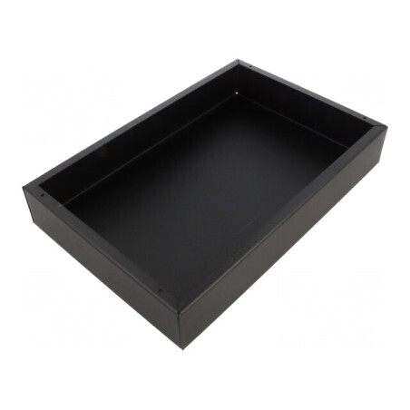 Carcasă Oțel Neagră 203x305x51mm | Electronic-mag.ro | Componente Electronice