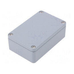 Carcasă universală aluminiu Klippon K 64x98x34mm RAL7001 | Electronic-mag.ro | Componente Electronice