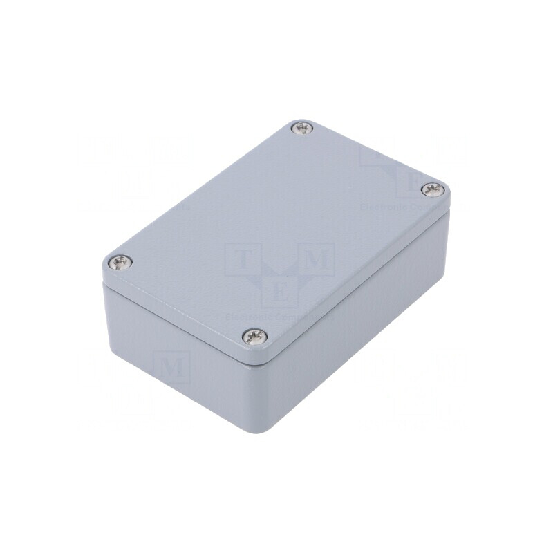Carcasă universală aluminiu Klippon K 64x98x34mm RAL7001 | Electronic-mag.ro | Componente Electronice Carcasă universală aluminiu Klippon K 64x98x34mm RAL7001 | Electronic-mag.ro | Componente Electronice