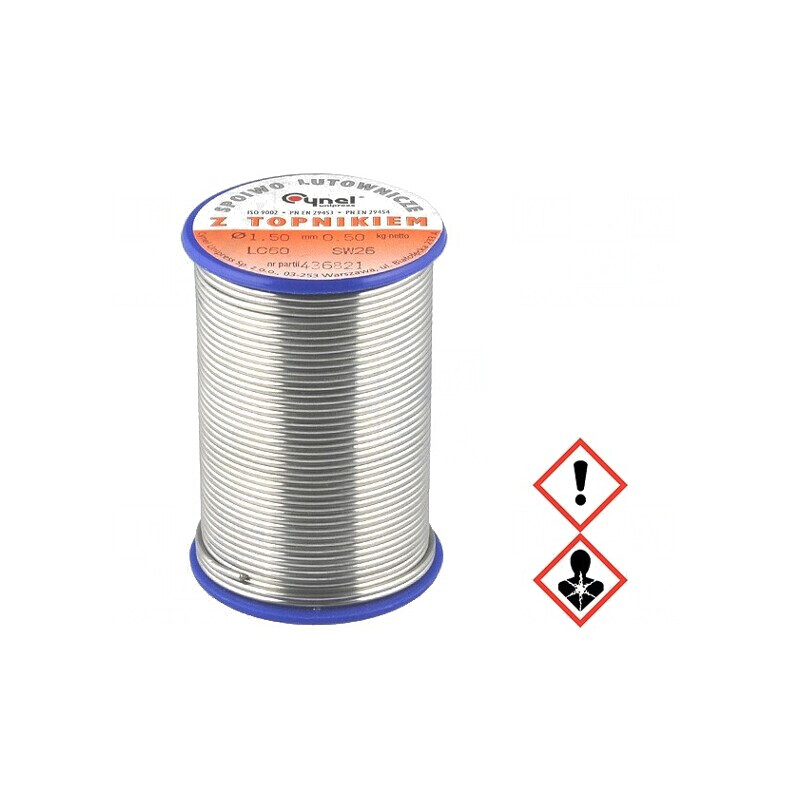 Sârmă de lipit 1,5mm 0,5kg cu plumb 190°C | Electronic-mag.ro | Componente Electronice Sârmă de lipit 1,5mm 0,5kg cu plumb 190°C | Electronic-mag.ro | Componente Electronice