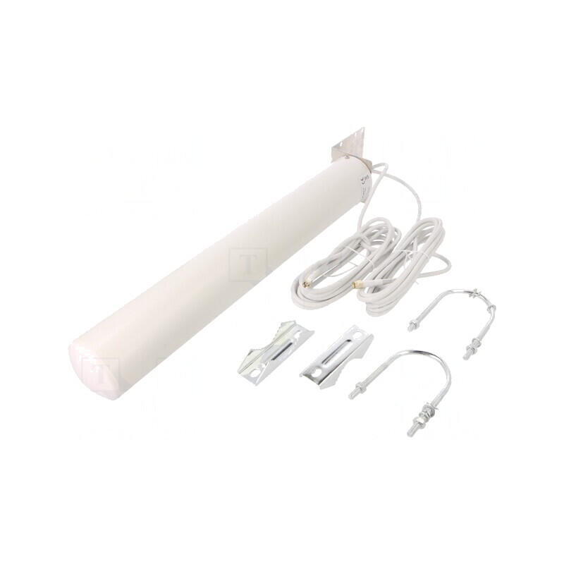 Antena Albă SMA 50W 3m 15dBi 3300-3800MHz | Electronic-mag.ro | Componente Electronice