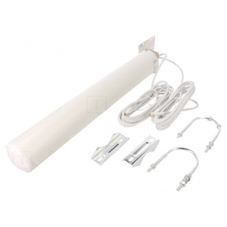 Antena Albă SMA 50W 3m 15dBi 3300-3800MHz | Electronic-mag.ro | Componente Electronice