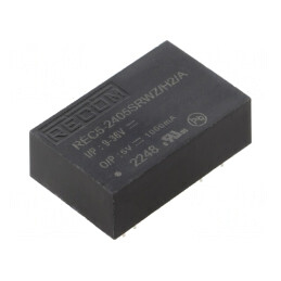 Convertor DC/DC 5W 9-36V la 5V 1A DIP24 | Electronic-mag.ro | Componente Electronice