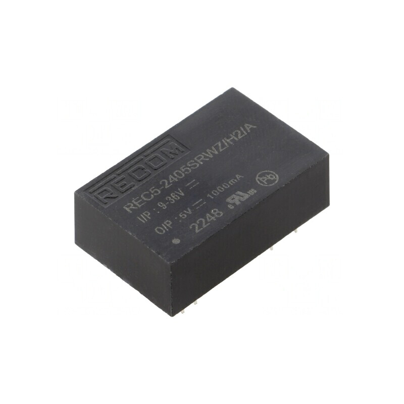 Convertor DC/DC 5W 9-36V la 5V 1A DIP24 | Electronic-mag.ro | Componente Electronice Convertor DC/DC 5W 9-36V la 5V 1A DIP24 | Electronic-mag.ro | Componente Electronice