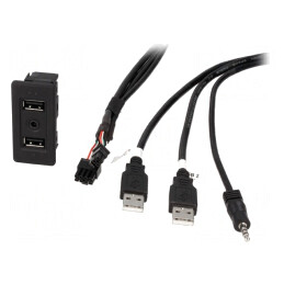 Adaptor USB/AUX VW Golf VII 2013+ | Electronic-mag.ro | Componente Electronice