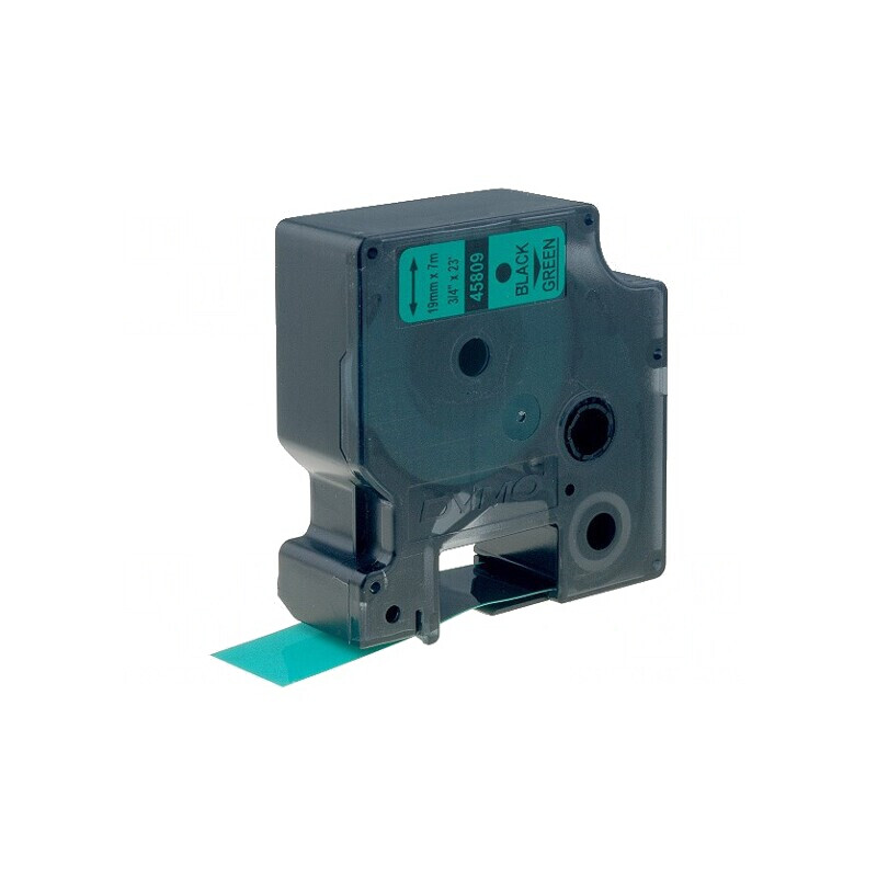 Bandă Verde 19mm x 7m cu Text Negru | Electronic-mag.ro | Componente Electronice