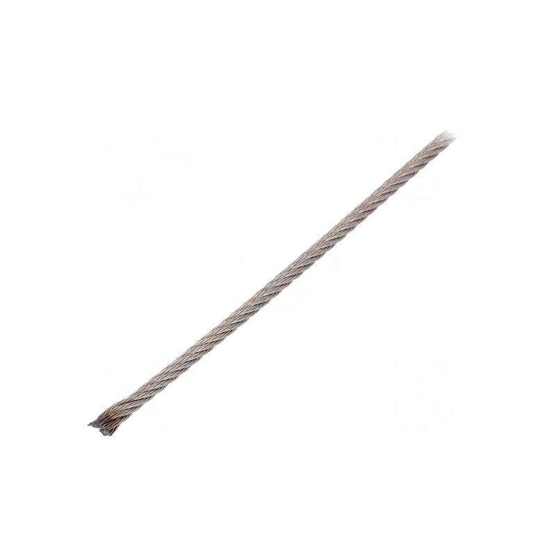 Cablu Oțel Rezistent la Acizi A4, 3mm x 50m | Electronic-mag.ro | Componente Electronice