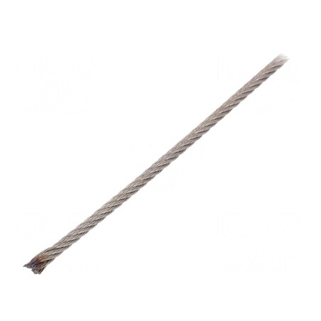 Cablu Oțel Rezistent la Acizi A4, 3mm x 50m | Electronic-mag.ro | Componente Electronice