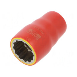 Cap de protecție 12-puncte izolat tubular 1/2 oțel aliat | Electronic-mag.ro | Componente Electronice